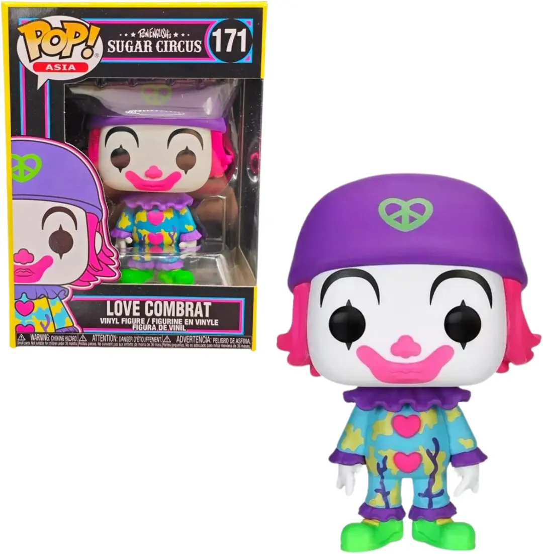 Funko Ron English Sugar Circus Love Combrat POP! Figuur