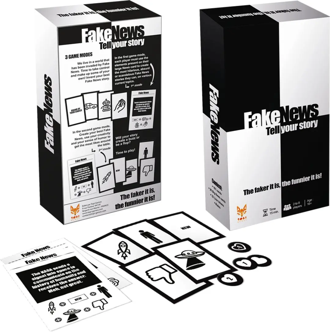 Topi Games Fake News Bordspel - 2-8 Spelers