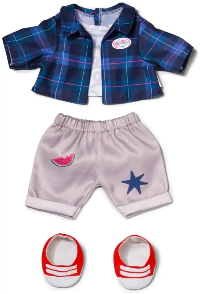 Baby Born Teddy Outfit 4-delig