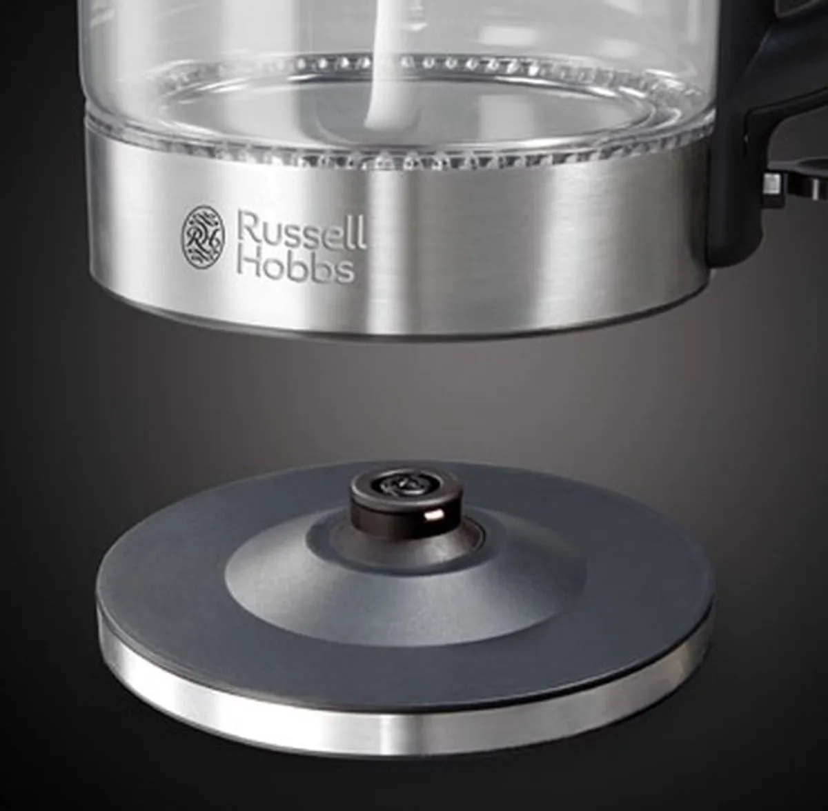 Russell Hobbs 21600-57 Glazen Waterkoker 1.7L - 2200W - Zilver