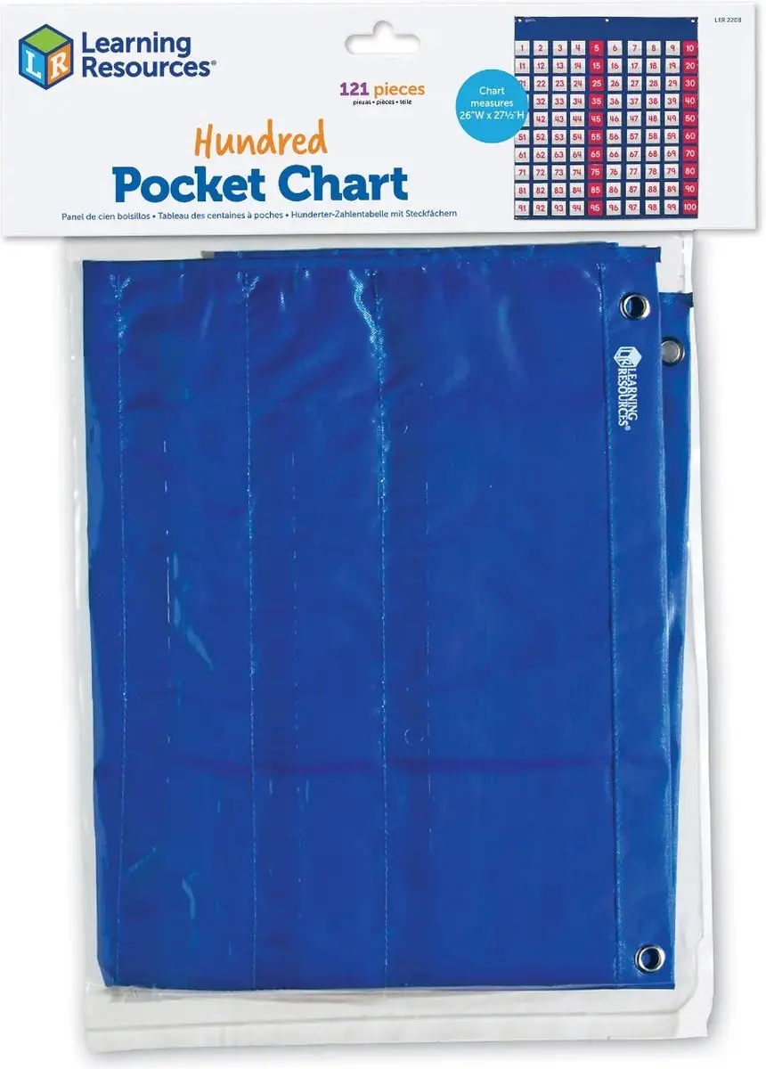 Learning Resources Hangtas 100 Veld Multikleur - LER2208 - afbeelding 3 van 6