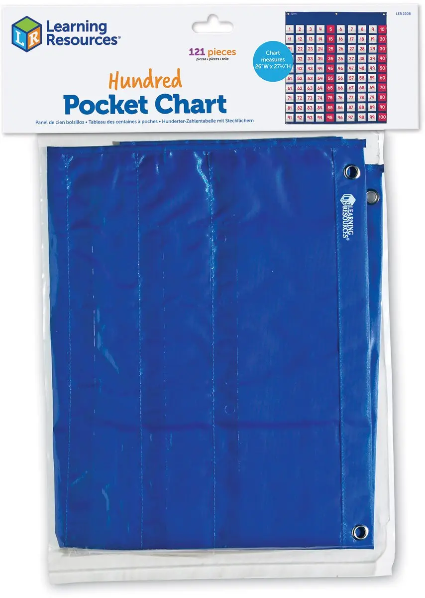 Learning Resources Hangtas 100 Veld Multikleur - LER2208 - afbeelding 2 van 6