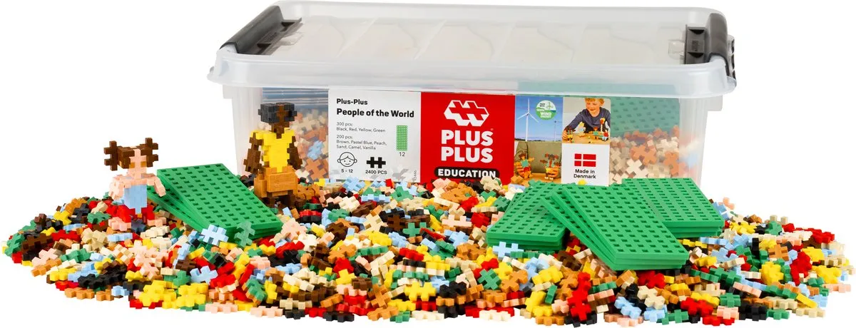 Plus-Plus People of the World Bouwspeelgoed 3446