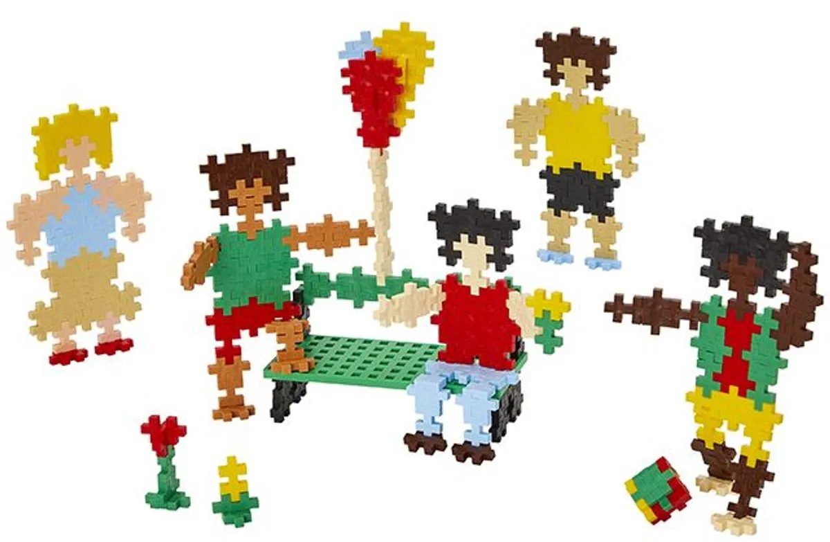 Plus-Plus People of the World Bouwspeelgoed 3446 - Multicolor