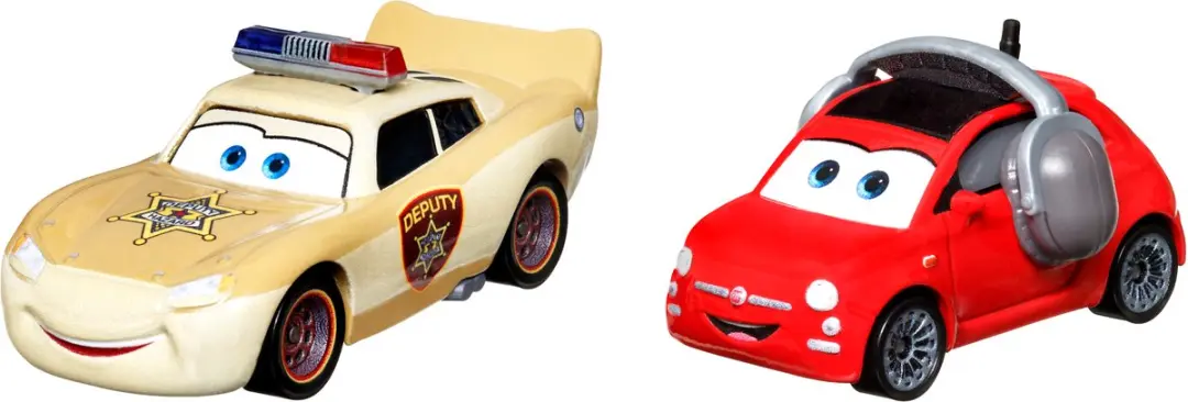 Mattel Disney Cars On the Road Lightning McQueen & Bella Cadavre 2-Pack HLH70