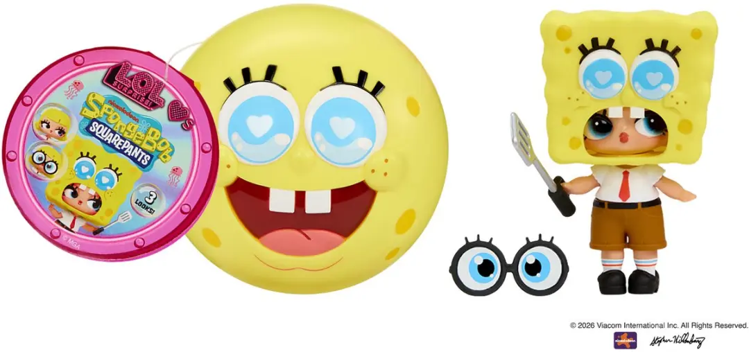 LOL! Surprise! SpongeBob Minipoppen