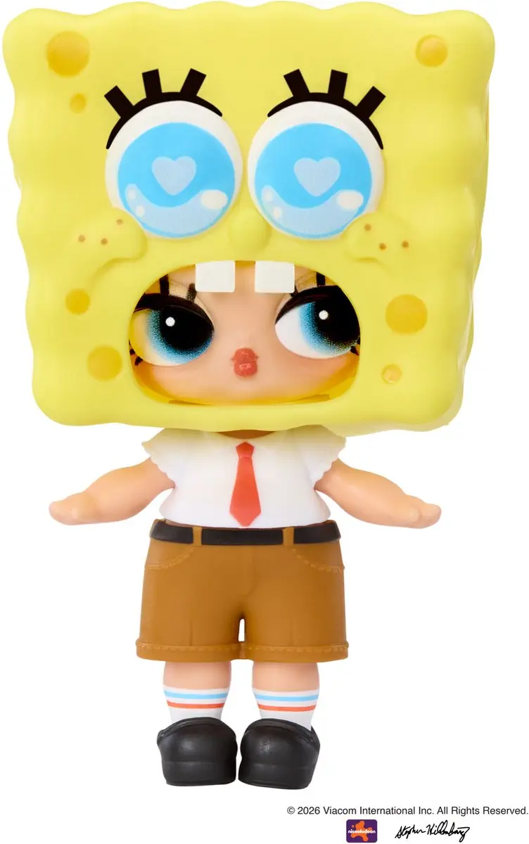 LOL! Surprise! SpongeBob Minipoppen - 7 Stuks - afbeelding 6 van 6