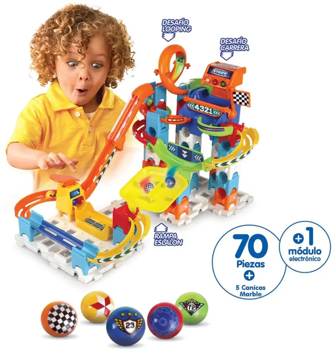 Vtech Marble Rush Racing Set - 73 Stukken - Multicolor - afbeelding 6 van 6