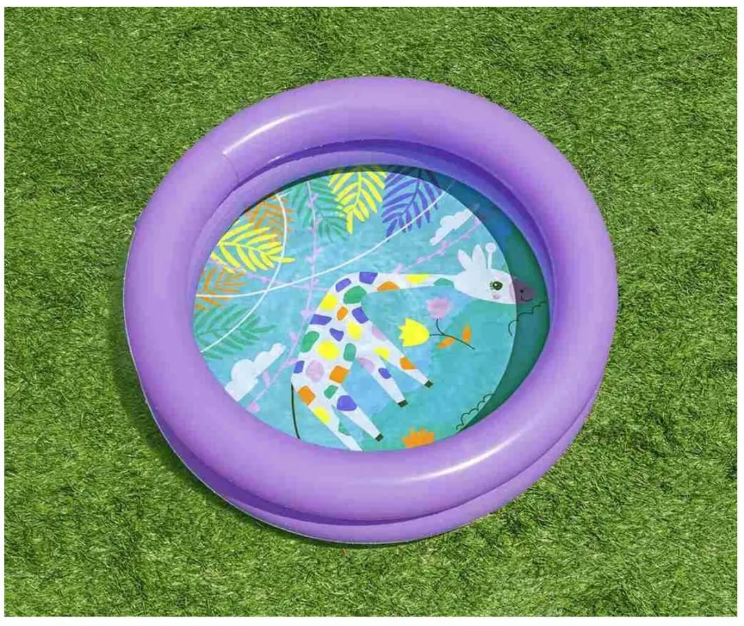 Bestway Babybadje Opblaasbaar - 61x15cm - Paars