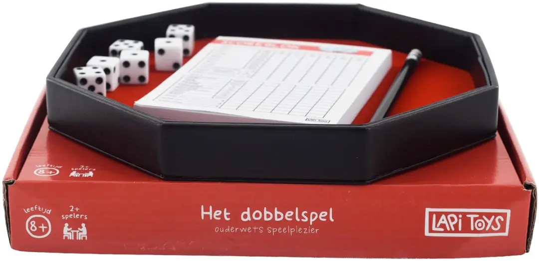 Lapi Toys Yahtzee Set 0002 - Rood