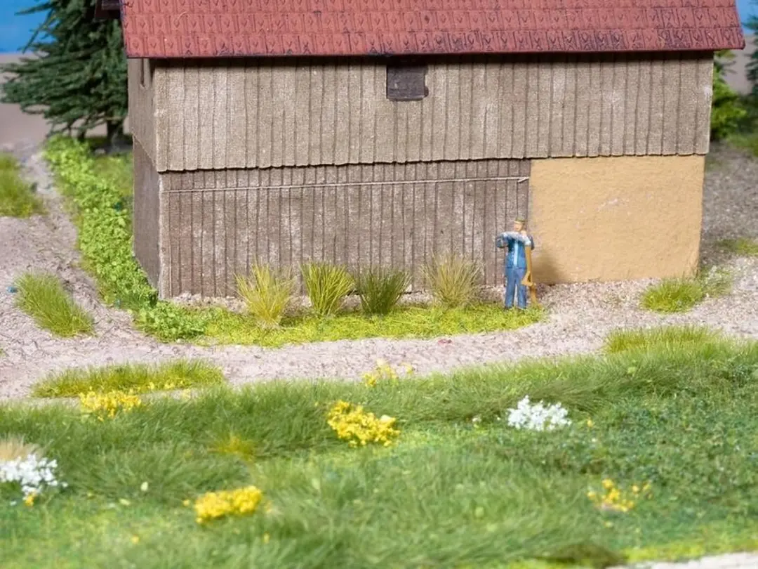 NOCH 0007011 Modelbouwbeplanting Schaal 0 - Rood/Geel/Lichtgroen/Donkergroen