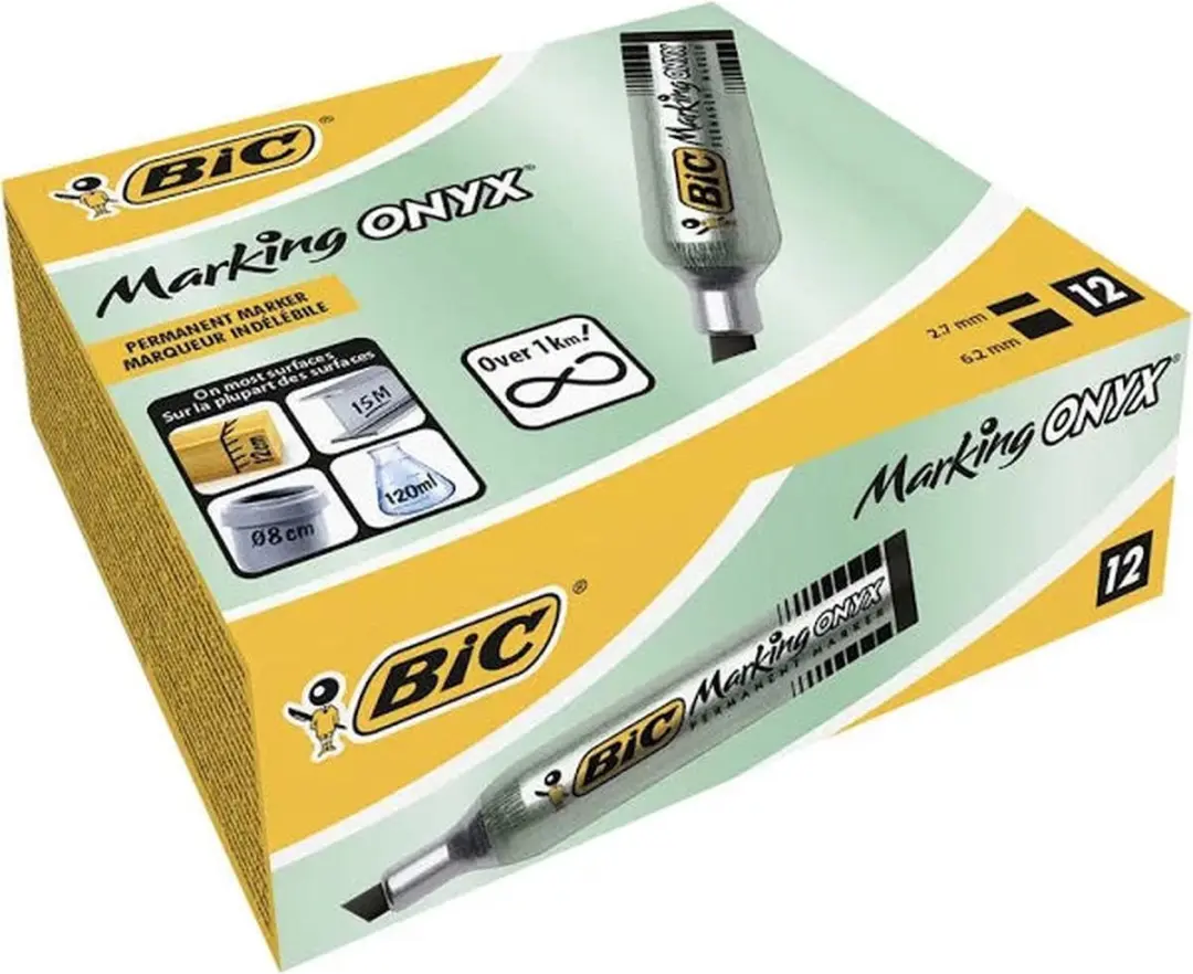Bic Viltstift 1481 Onyx Schuin