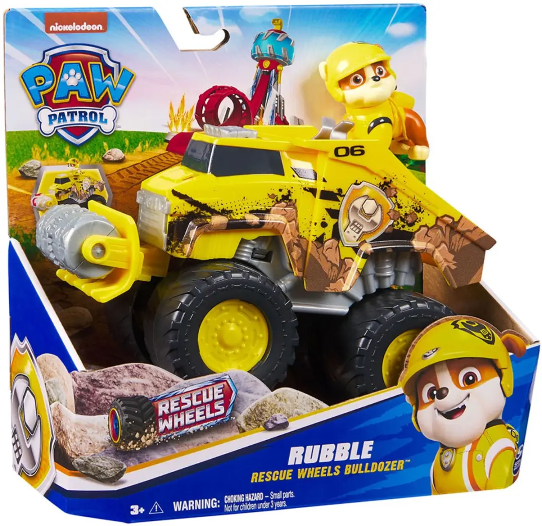 PAW Patrol Reddingswagen Bulldozer met Rubble - 6069304 - afbeelding 6 van 6