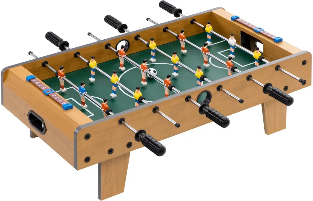 Homcom Voetbaltafel Natuurhout MDF