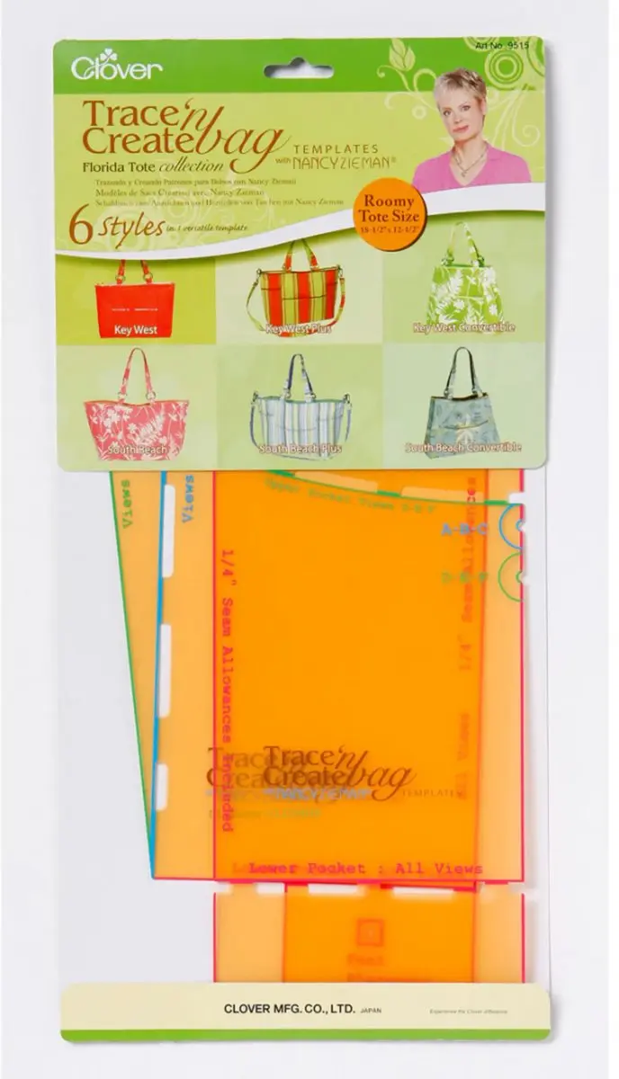 Clover Trace'n Create Bag Templates
