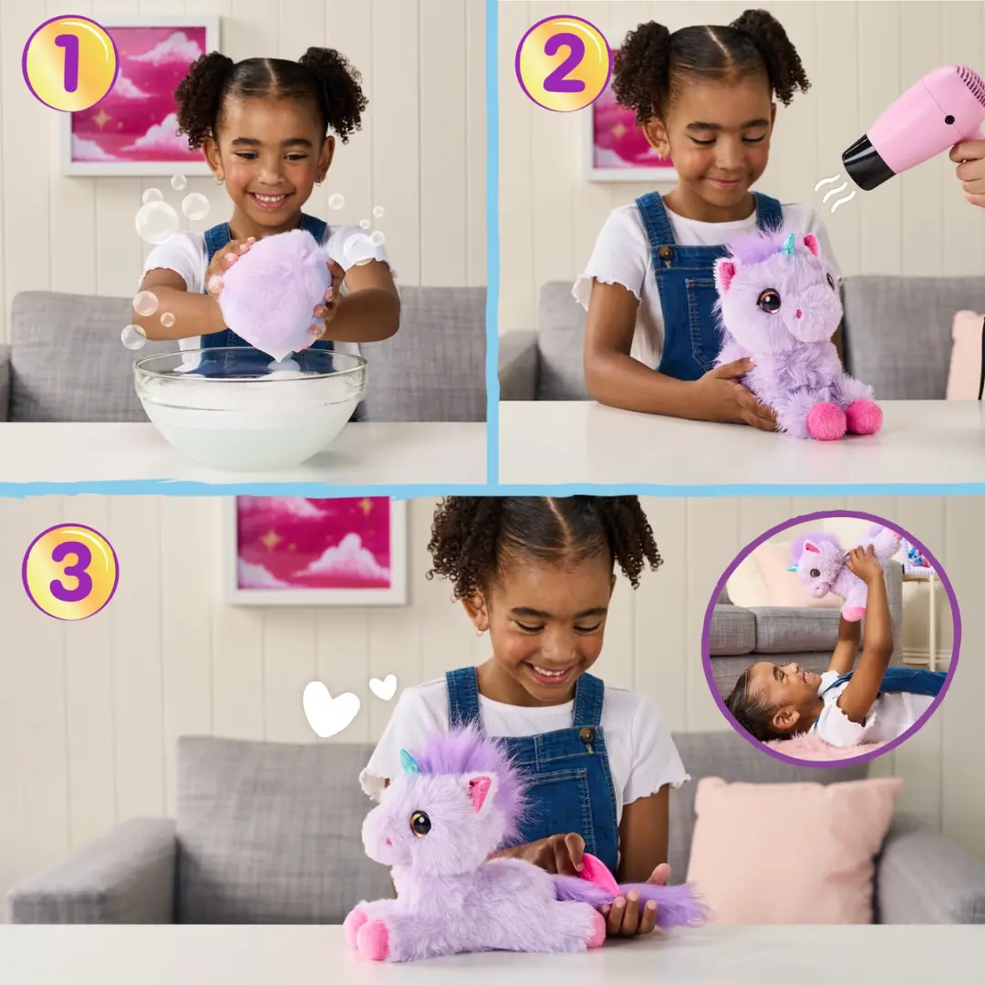 Moose Toys Scruff a Luvs Unicorn Knuffel - Multikleur