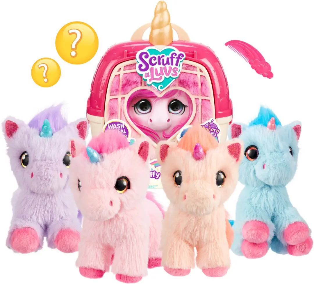 Moose Toys Scruff a Luvs Unicorn Knuffel