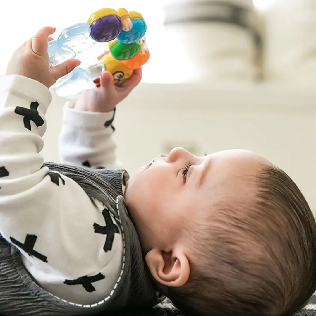 Baby Einstein Rups Bijtring Rammelaar - Multicolor