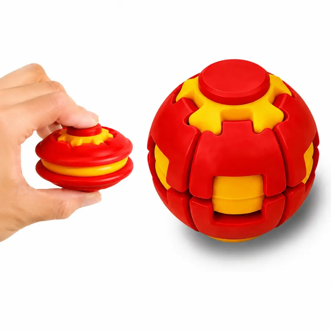 ECTEATOY 3D-geprinte Stressbal Fidget Spinner