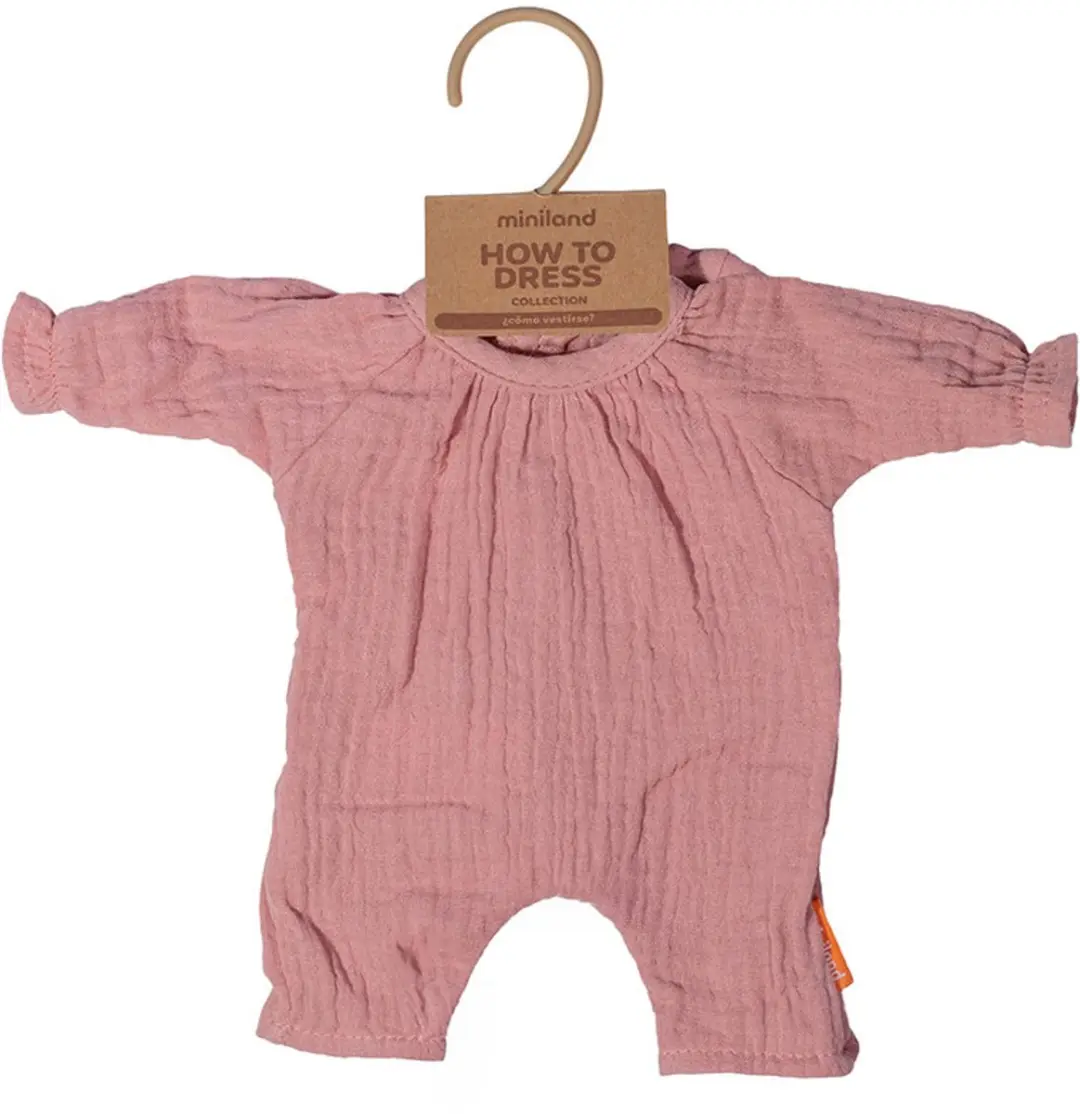 Miniland Poppenpyjama 32cm - Multicolor