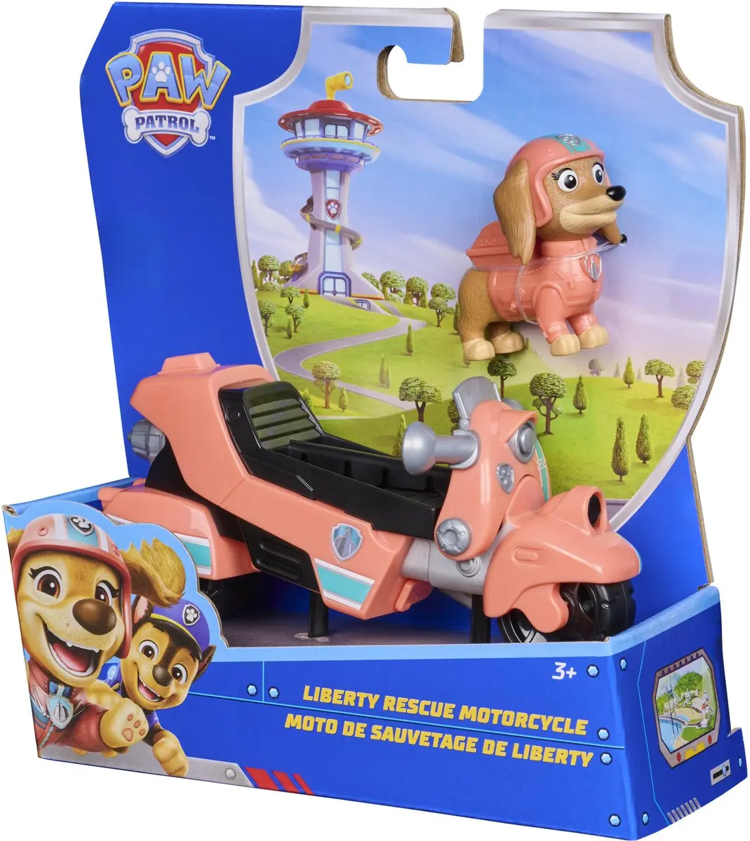 PAW Patrol Liberty Reddingsmotor 02311524 - Speelgoedauto met figuur