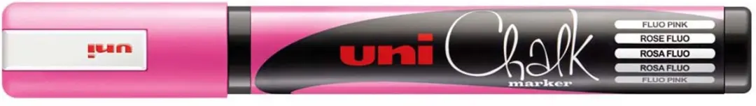 uni-ball Chalk Meerkleurig - 6 Stuks