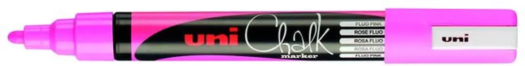 uni-ball Chalk Meerkleurig - 6 Stuks
