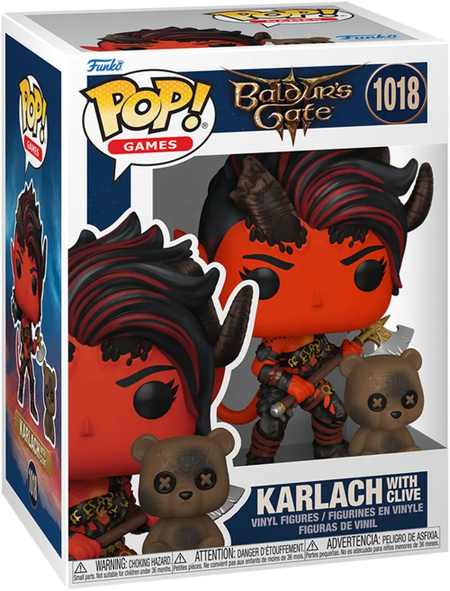 Funko Baldur's Gate POP! & Buddy Vinyl Figure Karlach & Clive 9 cm POP! Figuur
