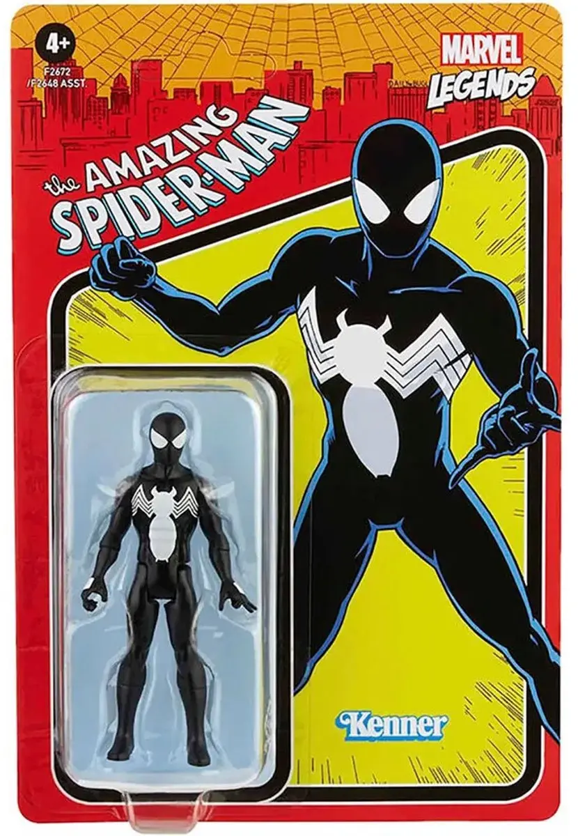 Marvel Legends Retro Collection Symbiote Spider-Man F26725X0 Speelfiguur