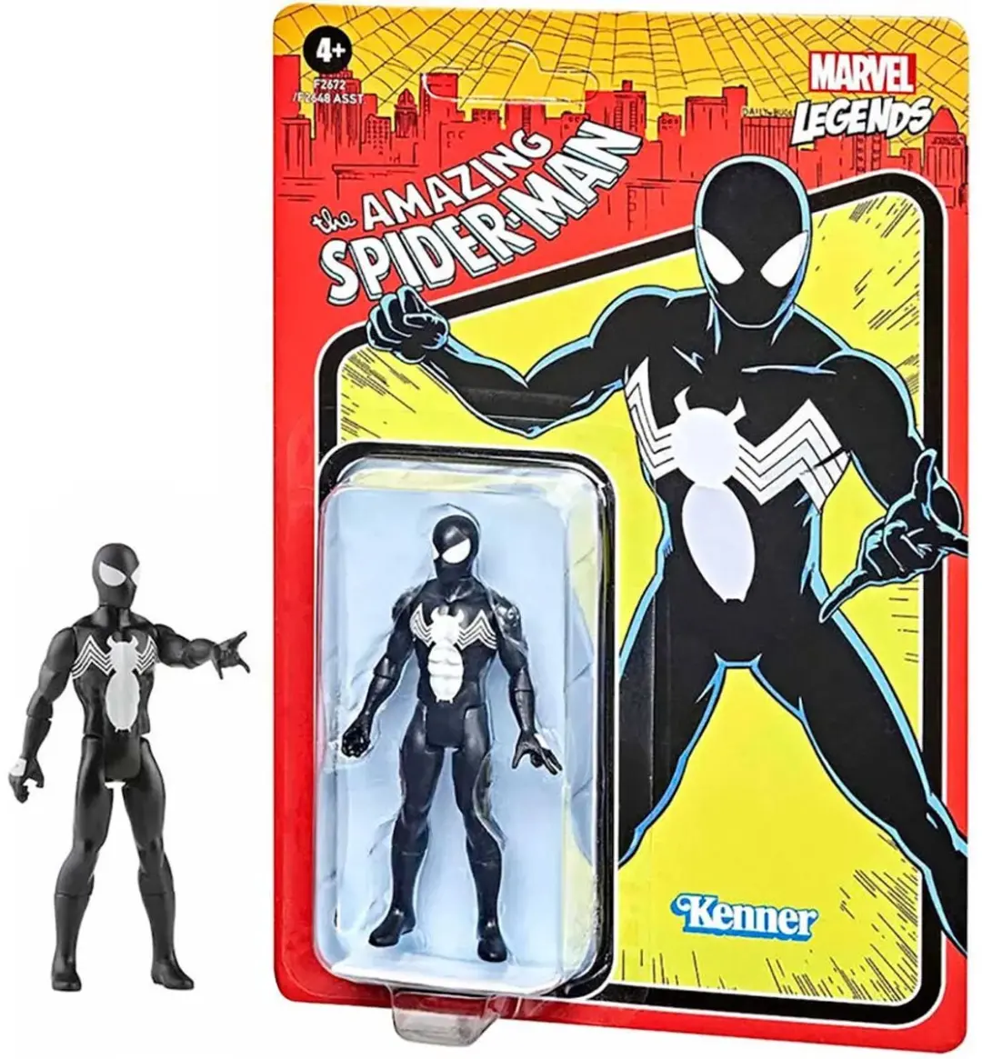 Marvel Legends Retro Collection Symbiote Spider-Man F26725X0 Speelfiguur