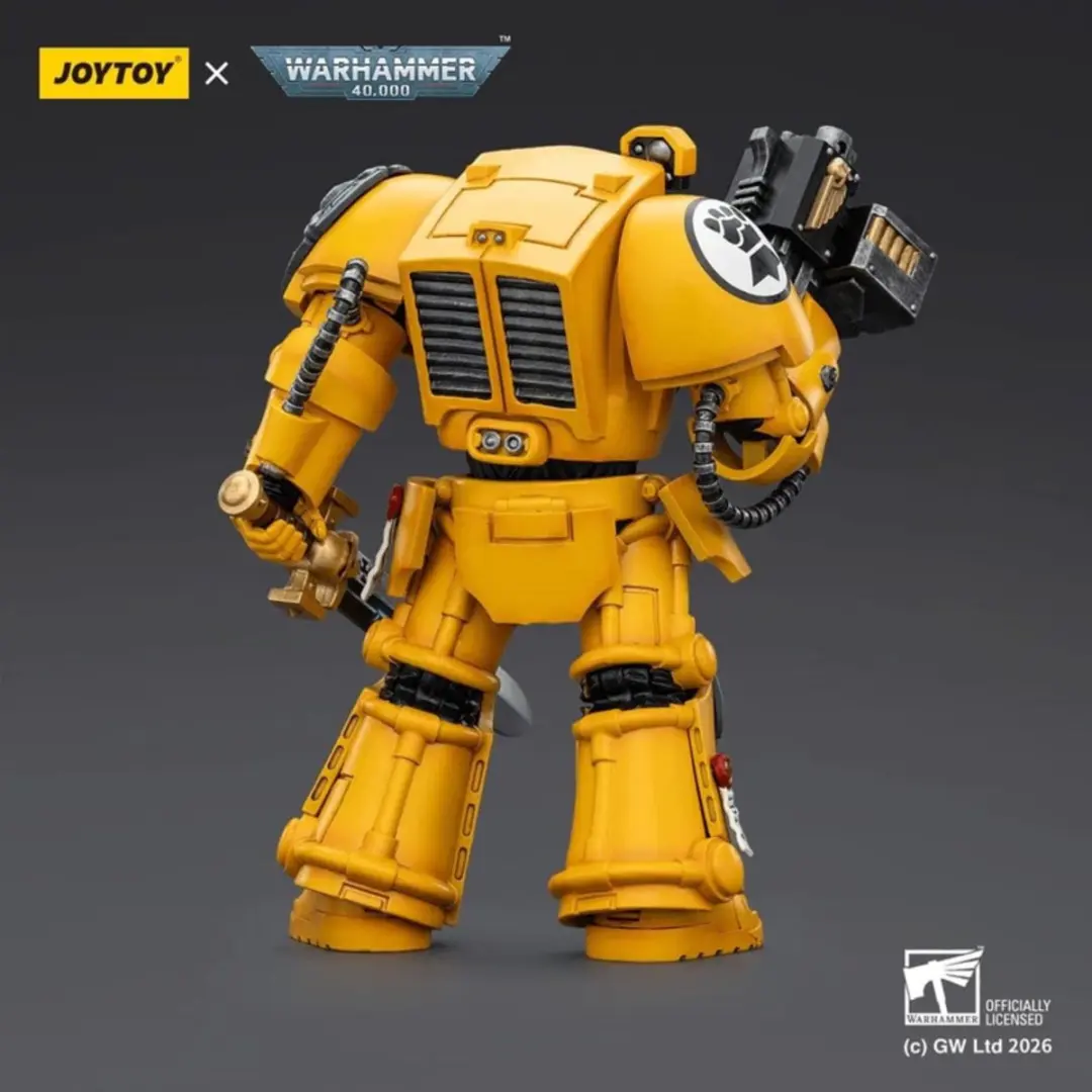 Joy Toy Warhammer 40K Imperial Fists Terminator 14cm - JT03158 - Multi