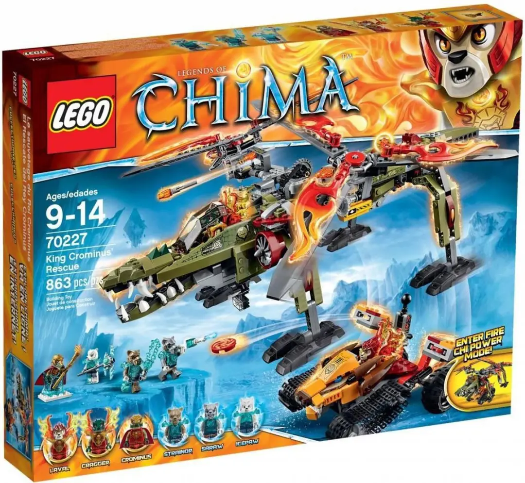 LEGO De Redding van Koning Crominus