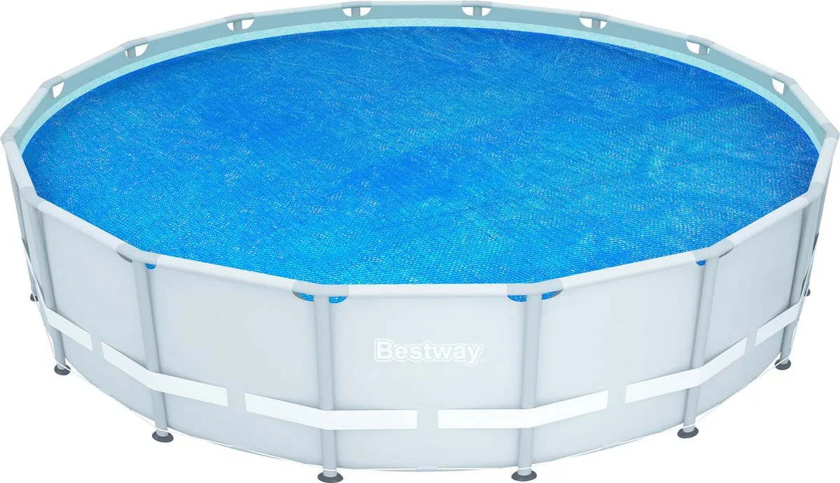 Bestway Solar Rond Zwembad Afdekzeil 488cm - Blauw