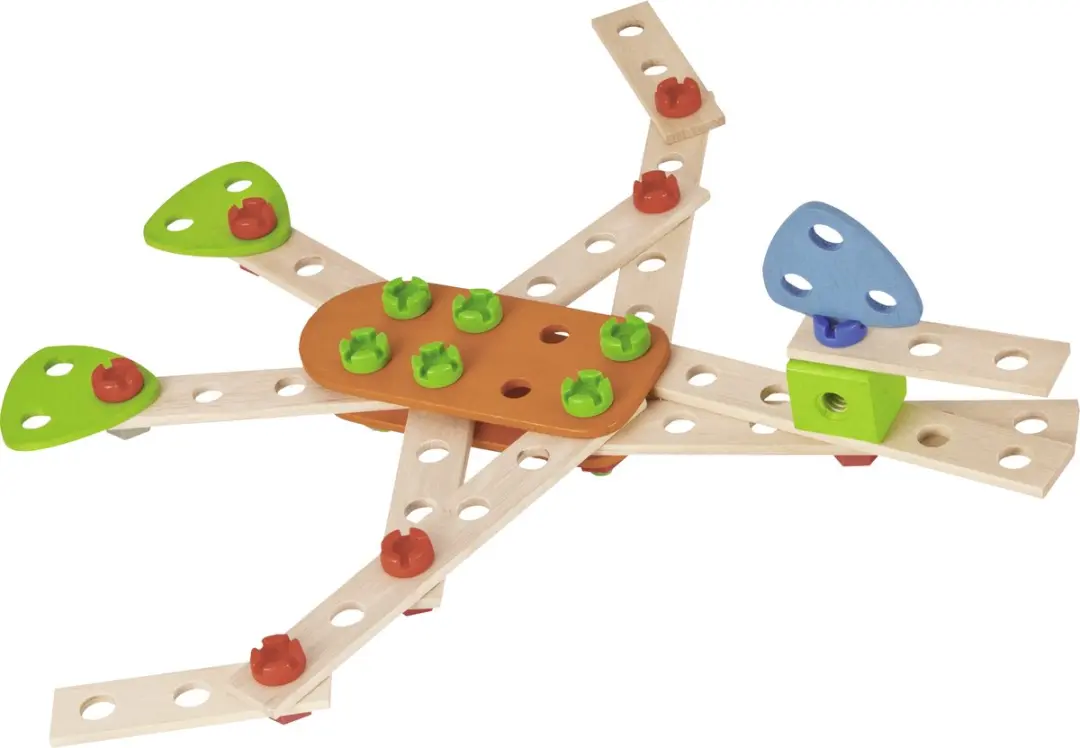 Heros Constructor Dubbeldekker Vliegtuig 4-in-1 - 90 Stuks