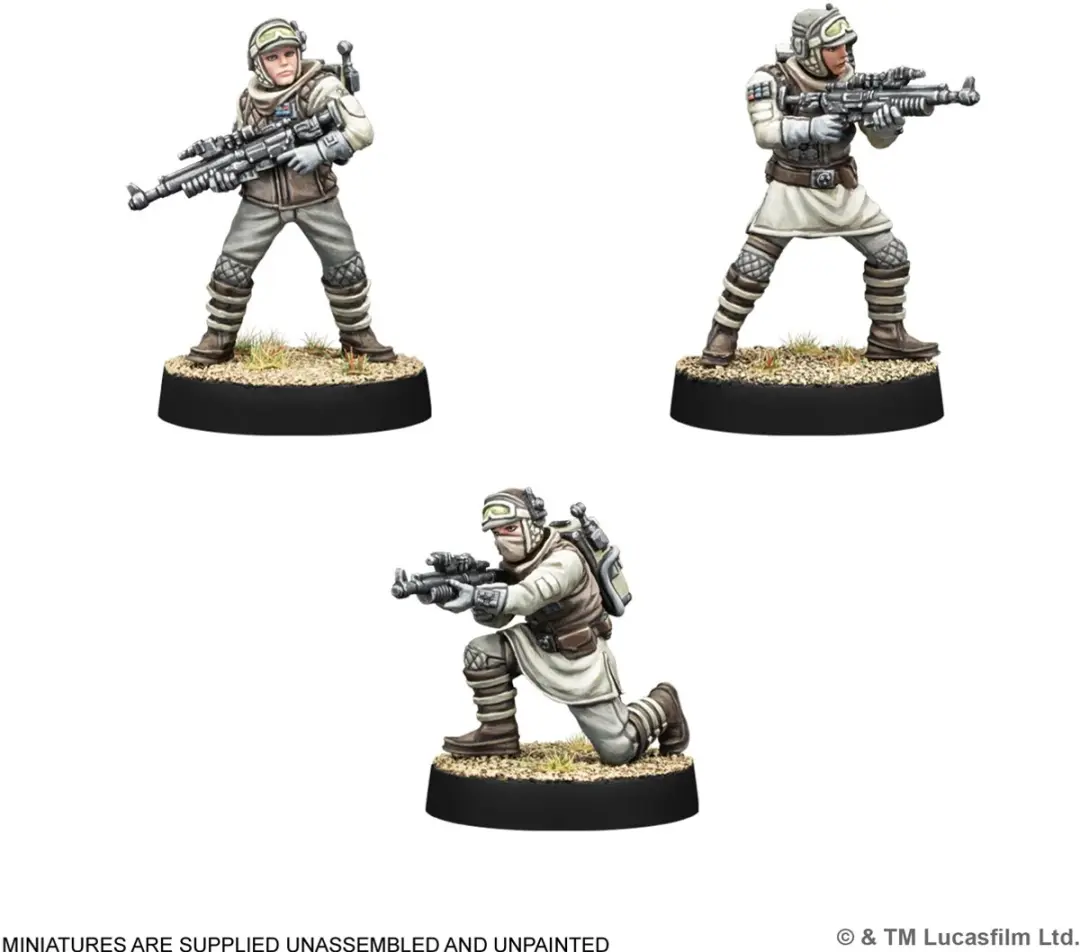 Atomic Mass Games Star Wars Legion Rebel Veterans Miniatuurspel