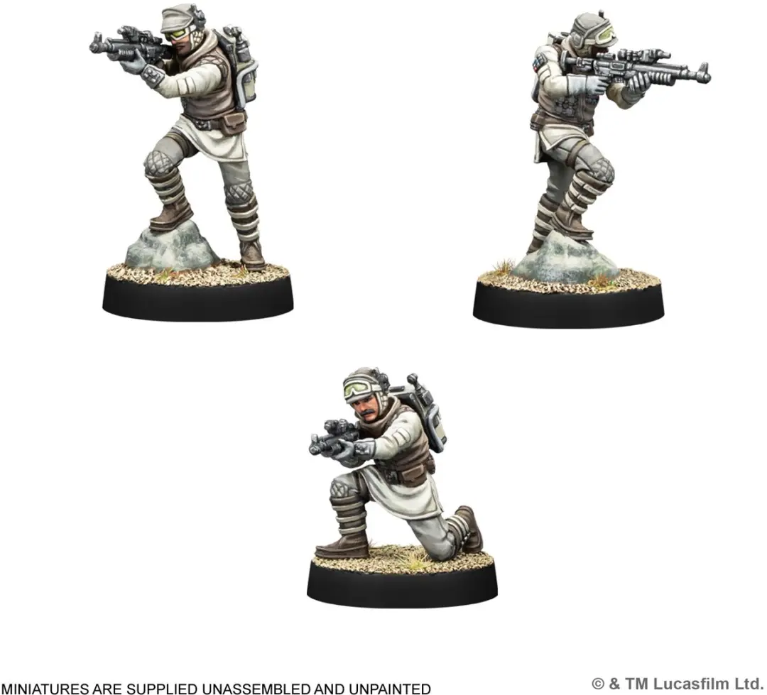 Atomic Mass Games Star Wars Legion Rebel Veterans Miniatuurspel