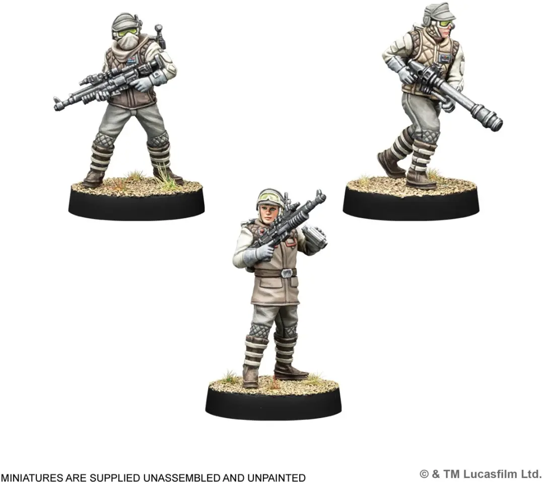 Atomic Mass Games Star Wars Legion Rebel Veterans Miniatuurspel