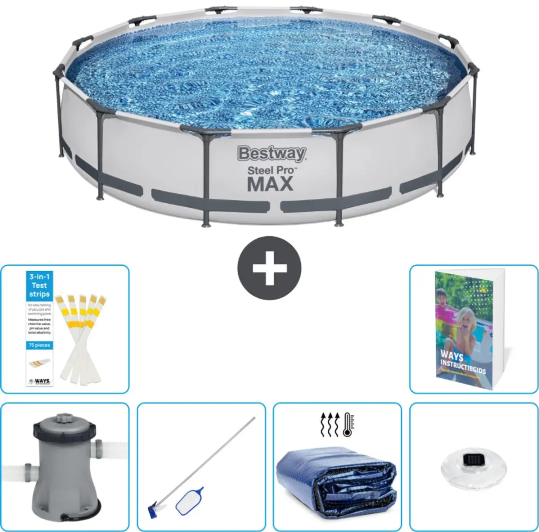 Bestway Rond Steel Pro MAX Zwembad