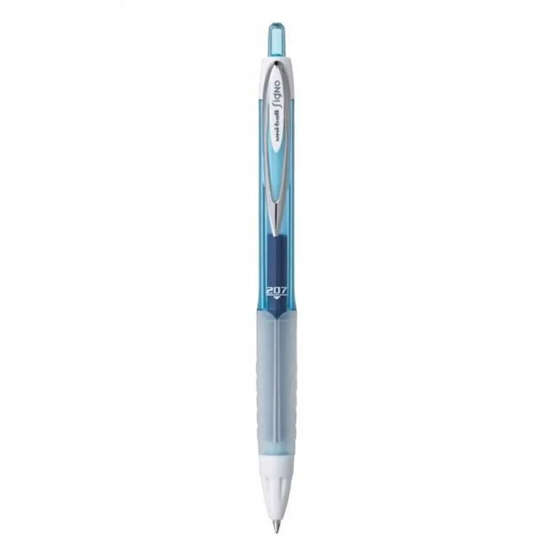 Uni-Ball UMN-207C Gelpen Blauw met Zwarte Vulling, 0.7mm