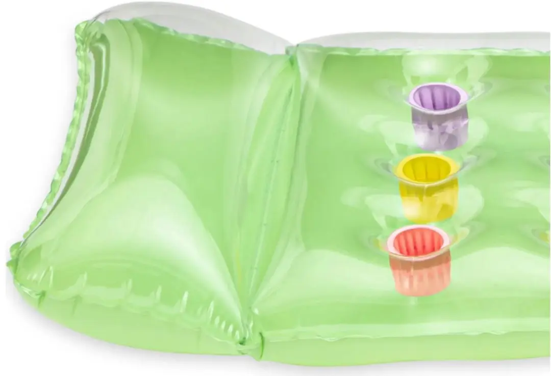 Bestway Luchtbed 168cm Groen - met hoofdkussen