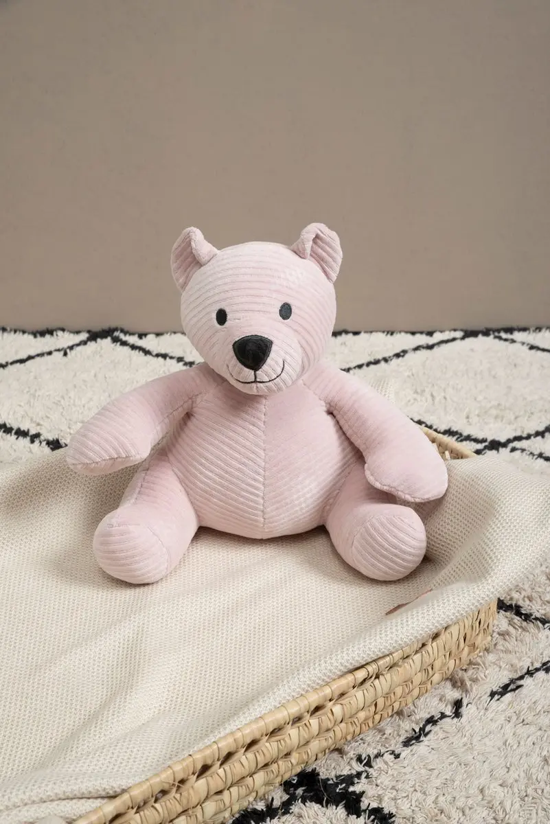 Baby's Only Sense Knuffelbeer - Wit - 25x25 cm