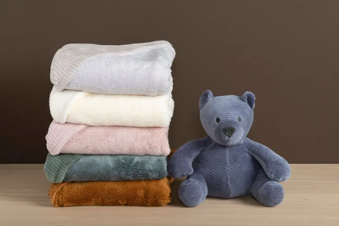 Baby's Only Sense Knuffelbeer - Wit - 25x25 cm