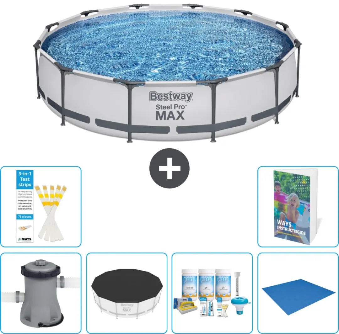 Bestway Rond Steel Pro MAX Zwembad