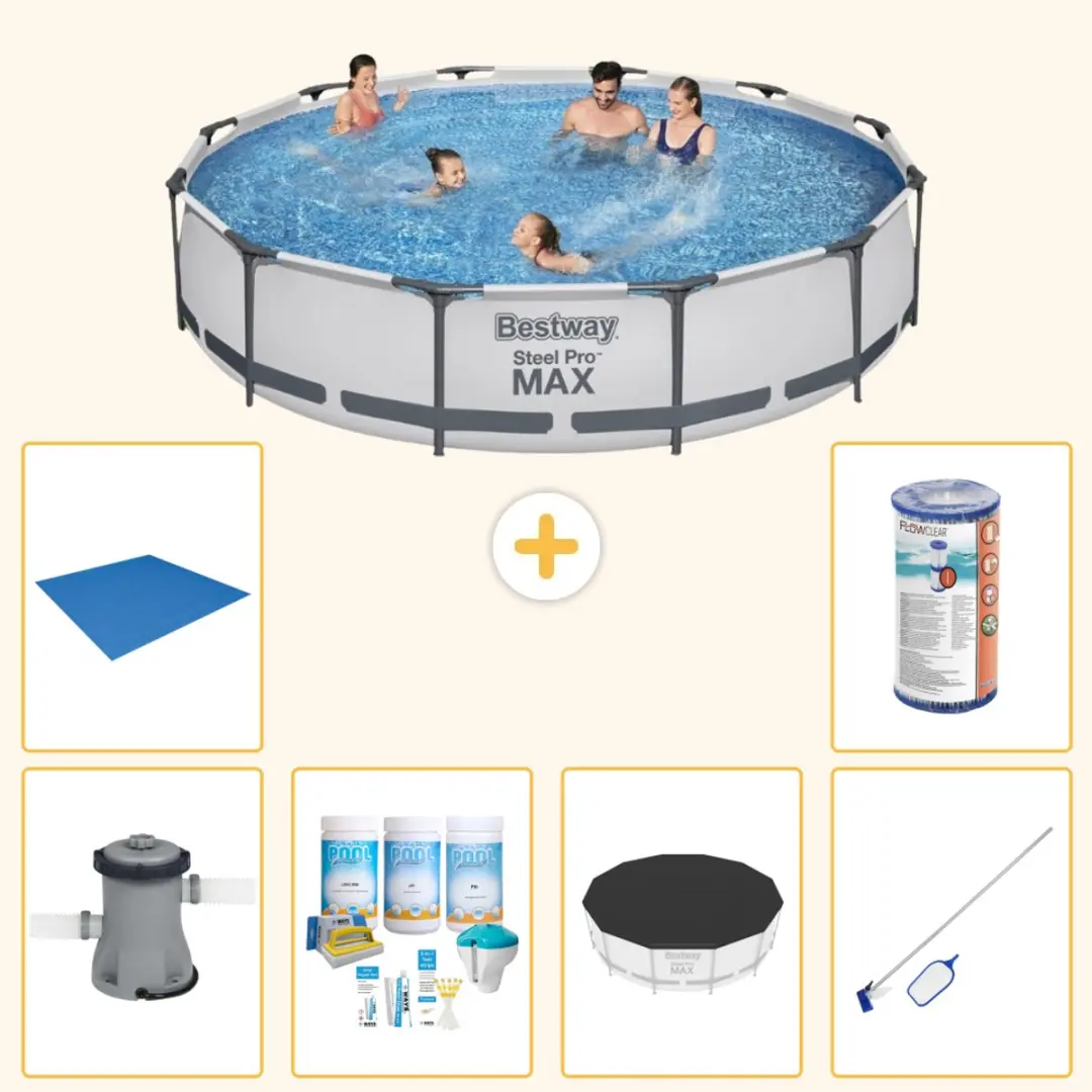 Bestway Rond Steel Pro MAX Zwembad