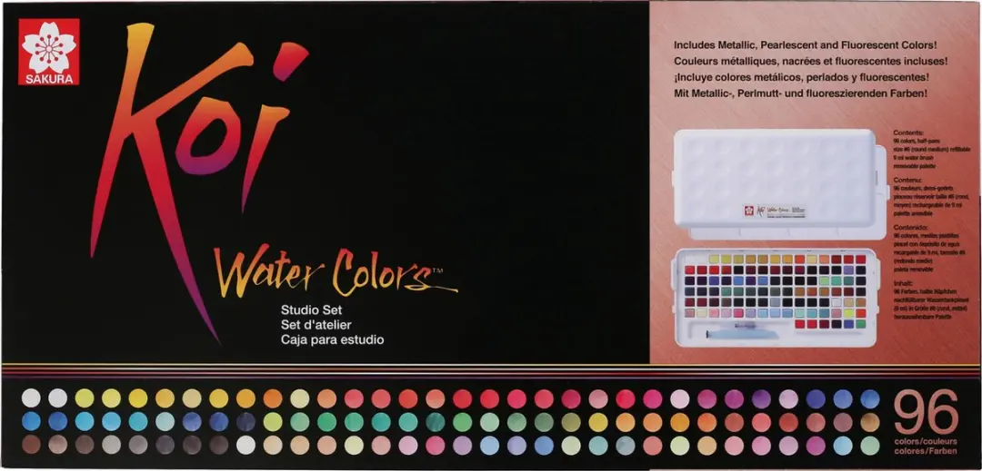 Sakura Koi Watercolors Pocketbox