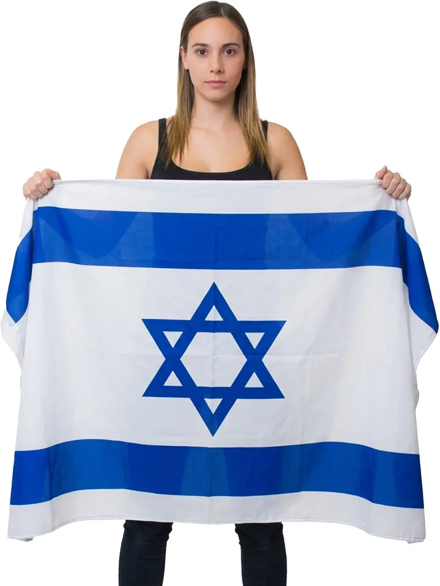 Espa Israëlische vlag stof 150x90cm