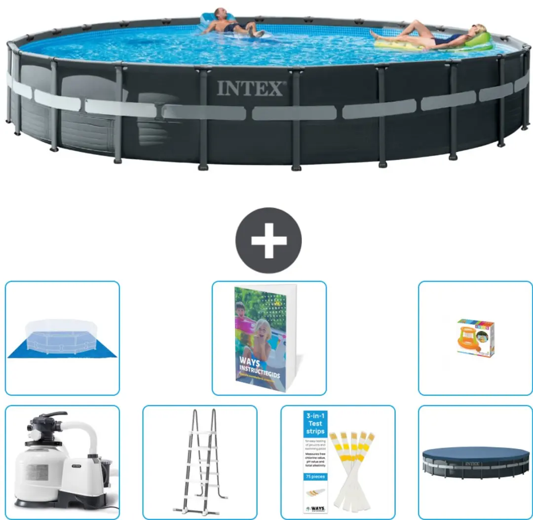 Intex Ultra XTR Frame Zwembad 732x132cm