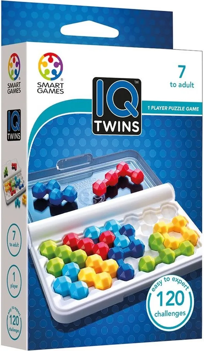 SmartGames IQ Twins SG 306 - 120 Opdrachten - afbeelding 6 van 6