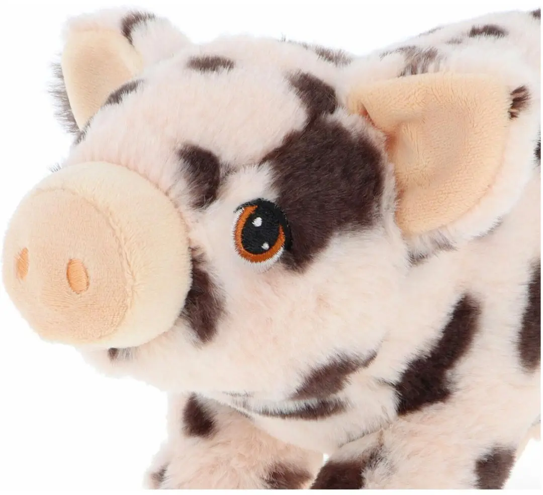 Keel Toys Pluche Varken Knuffel - Roze Gevlekt - 28cm