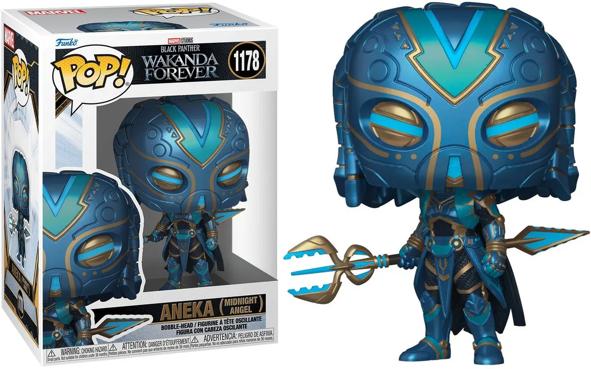 Funko Marvel Black Panther Aneka Midnight Angel - 9cm